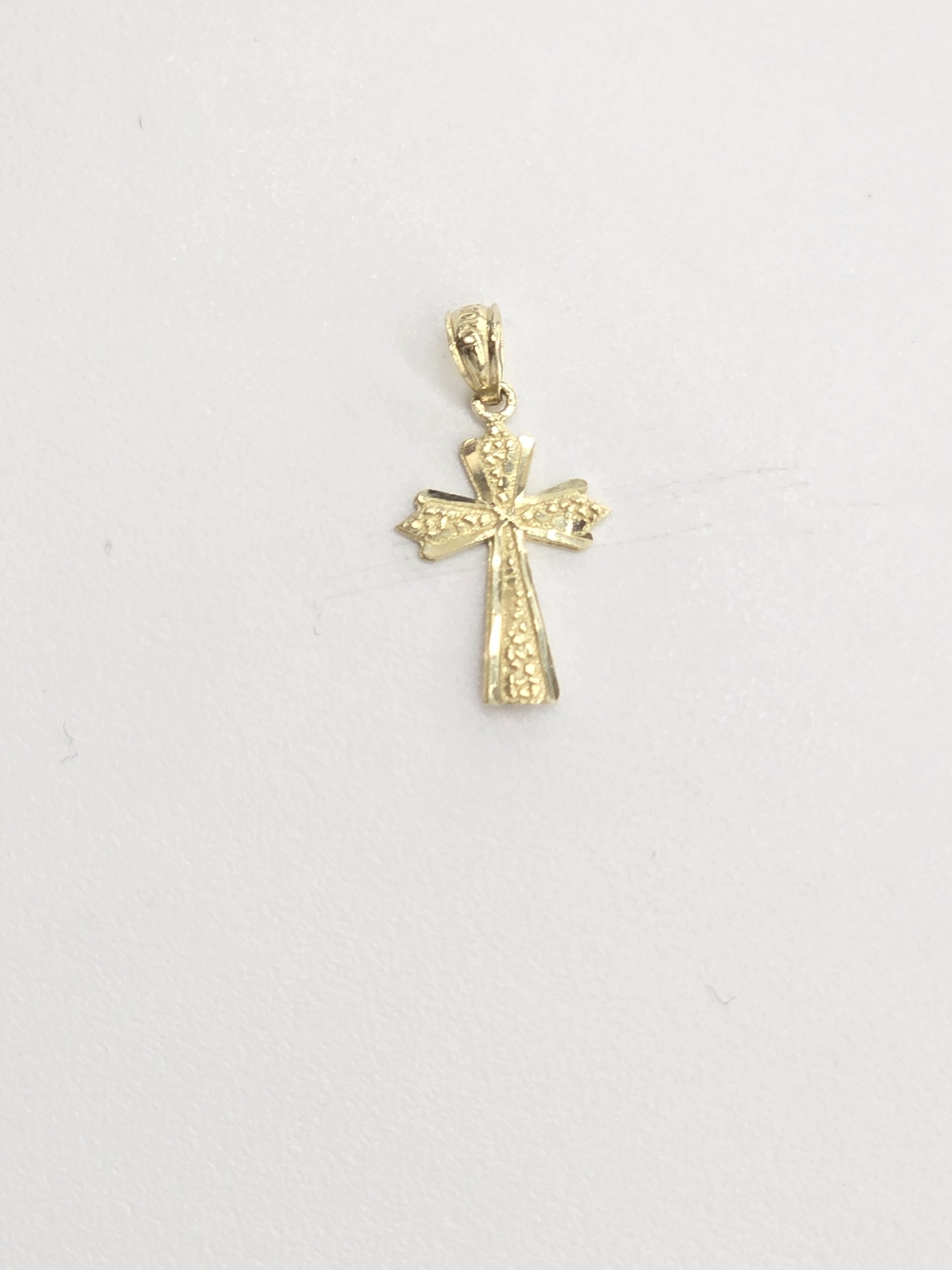 10kt Real Gold Cross Pendant
